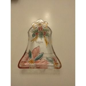 Savoir Japan crystal Christmas Candy Dish
